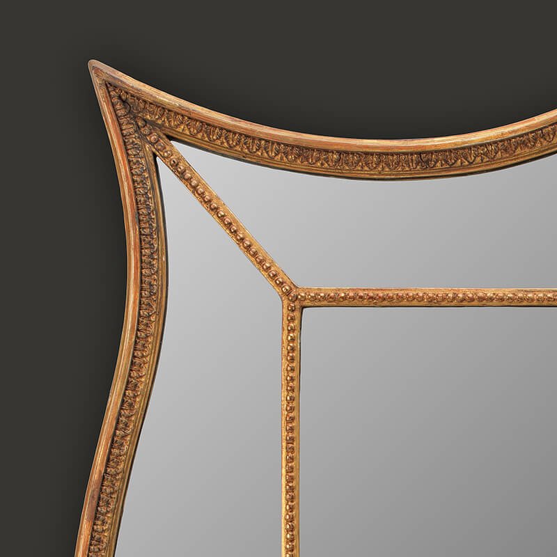 Pea moulding border glass
