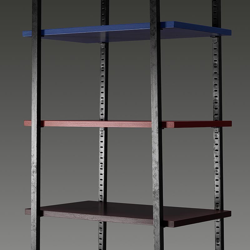 Minimalist Tiered Book Shelf Detail 2
